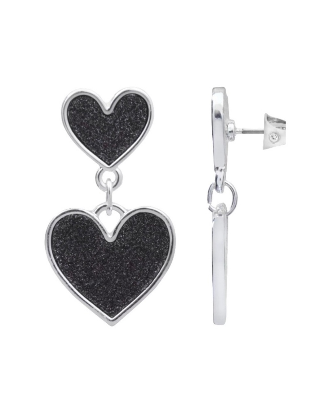 Dangle Heart Earrings